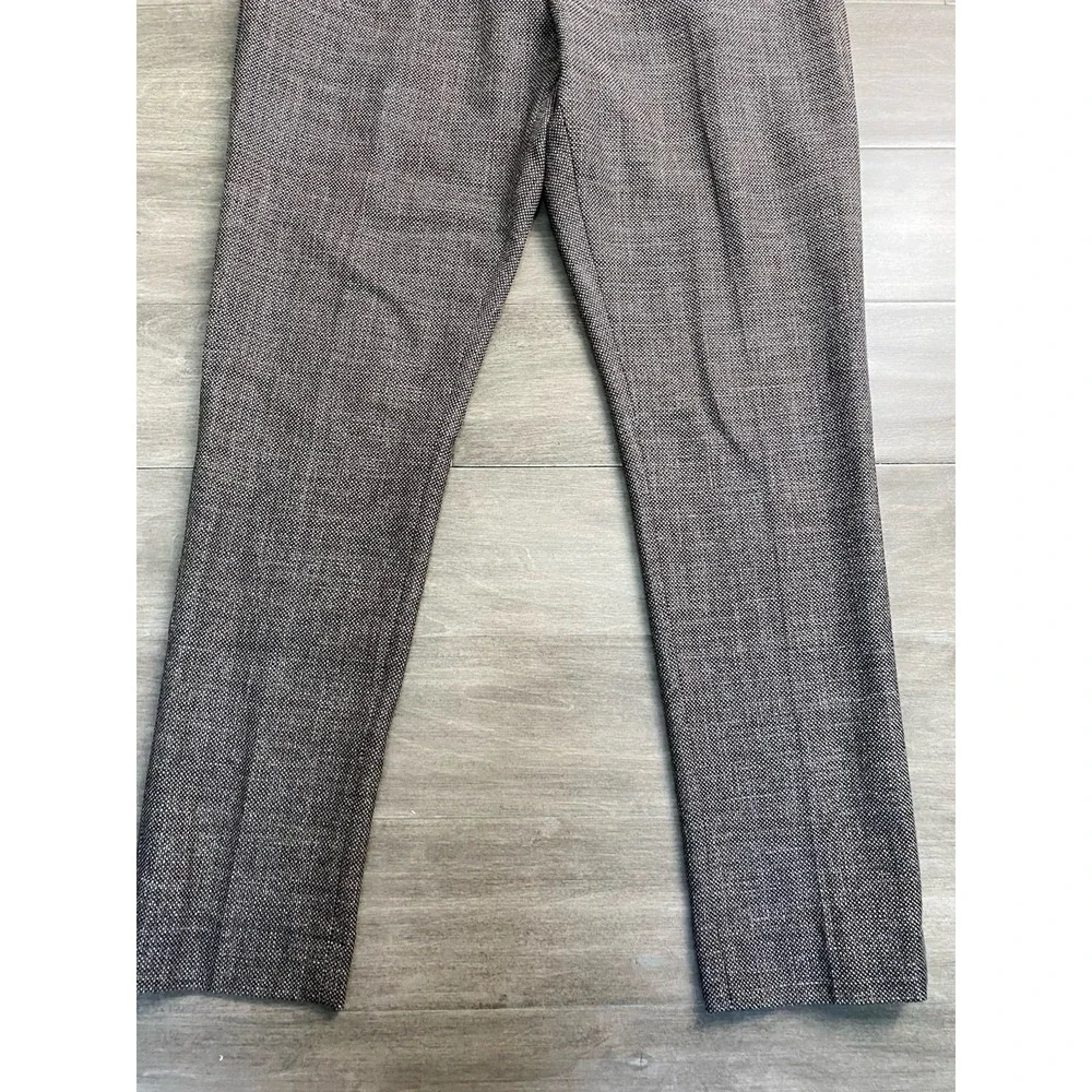$450 Banana Republic Suit 42S Jacket 30x29 Pant Marzotto Havana Herringbone